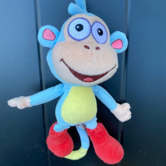 Ty Other - TY Beanie Babies Boots Monkey Dora Explorer Beanbag Plush Stuffed Animal 7”